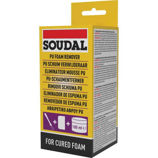 Dissolvant mousse PU SOUDAL