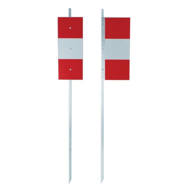 PIQUET DE CHANTIER K5B 2 FACES RETROREFLECHISSANTES