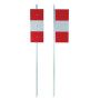 PIQUET DE CHANTIER K5B 2 FACES RETROREFLECHISSANTES