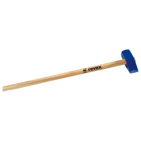 Masse à taillant 4kg + manche bois 90cm