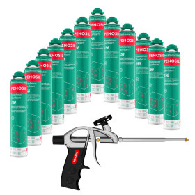 Mousse polyurethane pistolable 750ML - PENOSIL 156