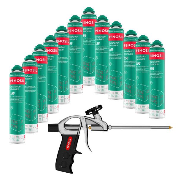 Mousse polyurethane pistolable 750ML - PENOSIL 156