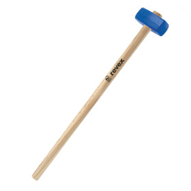 Masse couple 5kg + manche bois 90cm