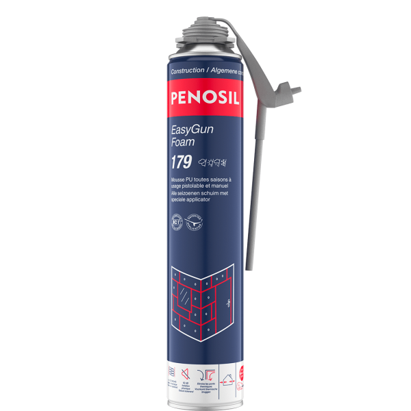 Mousse PU multiusage 2 en 1 Penosil EasyGun Foam 179 500 ml