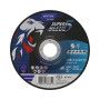 Disque d'ébarbage pour acier & inox 125x6.4x22.23mm Norton SUPER BLEUE 5