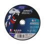 Disque de tronçonnage ultra mince pour acier & inox 230x1.9x22.23mm Norton SUPER BLEUE 5