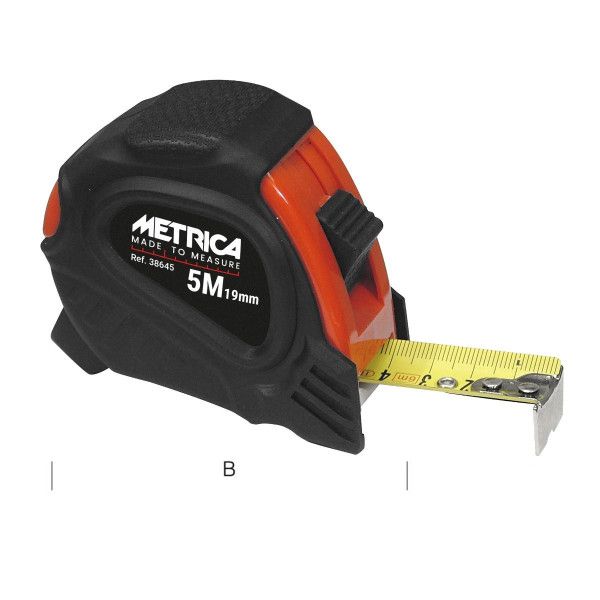 MESURE 5 mètres X 25mm METRICA