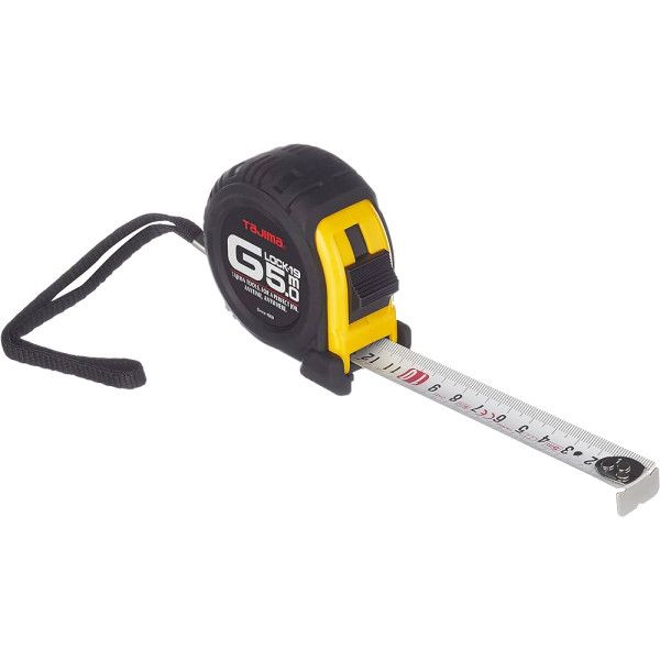 MESURE COURTE TAJIMA G-LOCK JAUNE 5 mètres X 19 mm