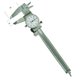 PIED A COULISSE A CADRAN 150MM 0.01 MM