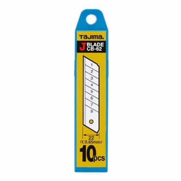 LAMES DE RECHANGE POUR CUTTER 22MM - 10 PIECES