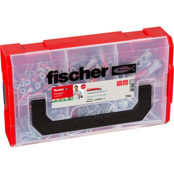 COFFRET FIXTAINER 205 CHEVILLES DUOPOWER AVEC VIS