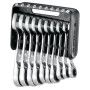 JEU DE 10 CLES A CLIQUET SERIE COURTE 467BS.JP10PB SUR ETUI
