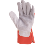 Gant docker en croûte de vachette grise Taille 10