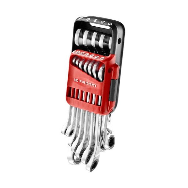 JEU DE 12 CLES MIXTES A CLIQUET 467B.JP12PB