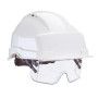 CASQUE IRIS2 AVEC AERATION BTP CREMAILLERE