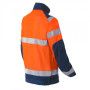 Blouson haute visibilité leger LUKLIGHT Orange/marine