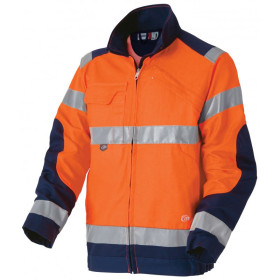 Blouson haute visibilité leger LUKLIGHT Orange/marine