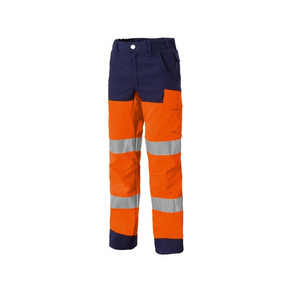 Pantalon haute visibilité leger LUKLIGHT Orange Marine