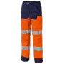 Pantalon haute visibilité leger LUKLIGHT Orange Marine
