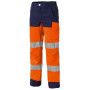 Pantalon haute visibilité leger LUKLIGHT Orange Marine