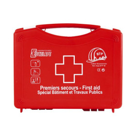 TROUSSE DE SECOURS 10 PERSONNES BTP