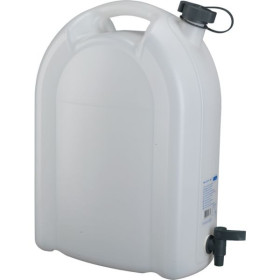 JERRICAN PLASTIQUE ALIMENTAIRE 20L AVEC ROBINET