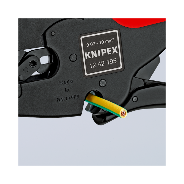 KNIPEX MultiStrip 10 - Pince à dénuder automatique sans réglage de 0,03 à  10,0 mm²