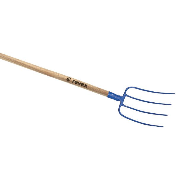 Fourche à fumier 32cm + manche bois pomme
