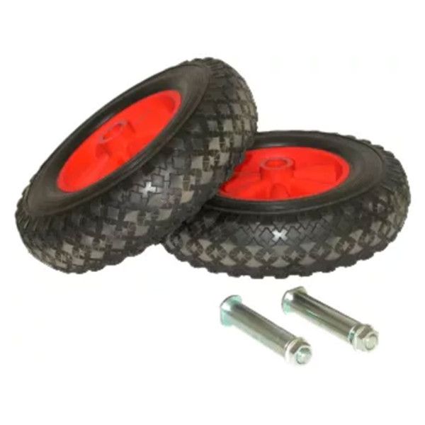 Kit 2 roues ø260 + axes