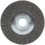 BROSSE CIRCULAIRE BR600W 200X25X32MM POUR TOURET - FIL ONDULE ACIER 0,30