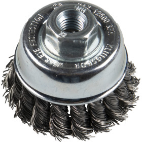 BROSSE COUPE BT600Z D.65MM FIL TORSADE ACIER 0,50 FILETAGE M14