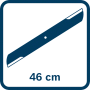 Tondeuse à gazon sans fil BOSCH GRA 18V2-46