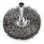 Brosse circulaire sur tige fil ondulé BRS 600 W