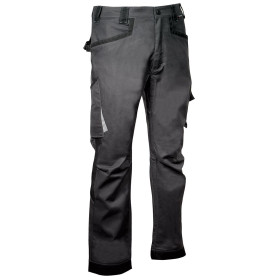 Pantalon multipoche COFRA ANTHRACITE/NOIR