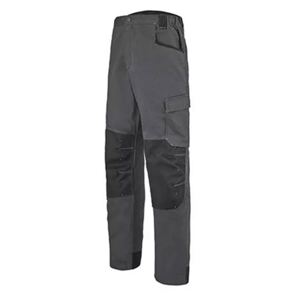 Pantalon de travail renforcé gris mastic et noir Access