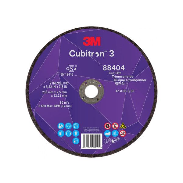 DISQUE A TRONCONNER CUBITRON 3 230X2.5X22.2