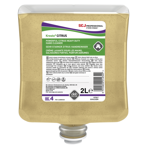 Crème lavante d’atelier KRESTO CITRUS Cartouche de 2 litres