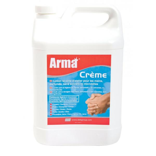 Lotion lavante pour les mains sans solvant ARMA CREME - Bidon de 5 litres