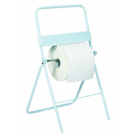 Dérouleur bobine papier sur pied Blanc
