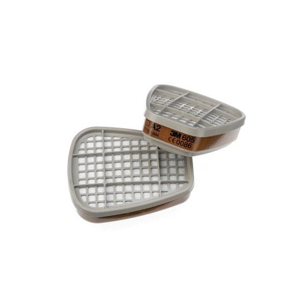 Filtre antigaz et antivapeur A2 3M 6055 - BOITE DE 8