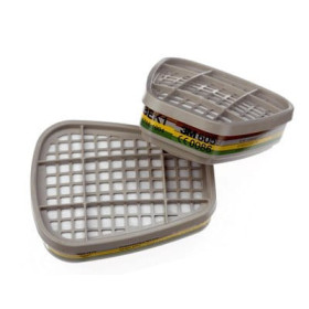 Filtre antigaz et antivapeur ABEK1 3M , 6059 - BOITE DE 8 FILTRES