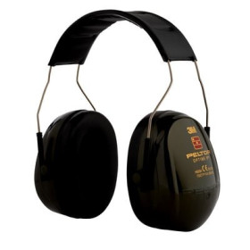 Casque antibruit 3M™ PELTOR™ Optime™ II, vert, pliables, H520F-409-GQ