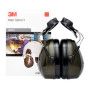 Coquilles antibruit 3M™ PELTOR™ Optime™ II, vert, monté sur casque, H520P3E-410-GQ