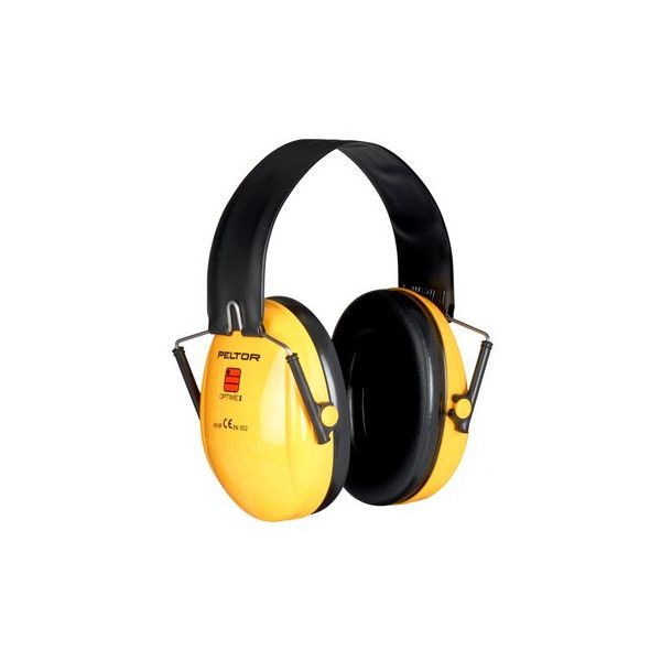 CASQUE ANTIBRUIT OPTIME I PLIABLE JAUNE 3M 28DB