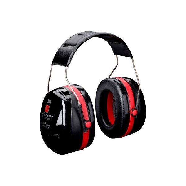 CASQUE ANTI BRUIT OPTIME III NOIR SERRE TETE 35DB