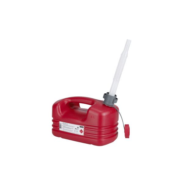 JERRICAN ROUGE CARBURANT 5L - HOMOLOGUE