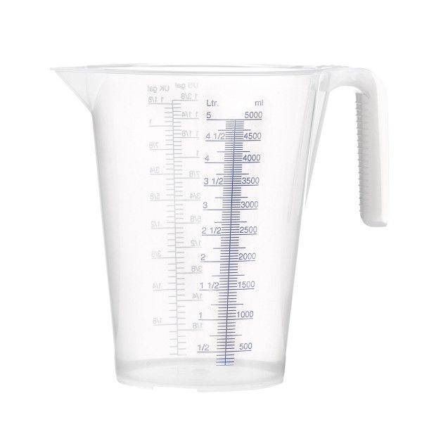 Broc verseur gradué 5 litres GRADUATION 100ML
