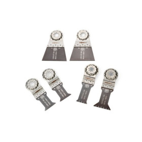 COFFRET 6 LAMES  E-CUT STARLOCK BOIS/METAL