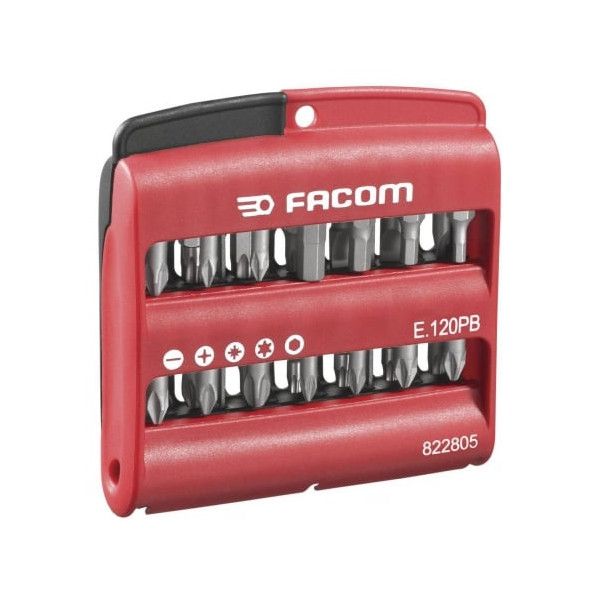Coffret de 28 emboust de vissage FACOM E.120PB