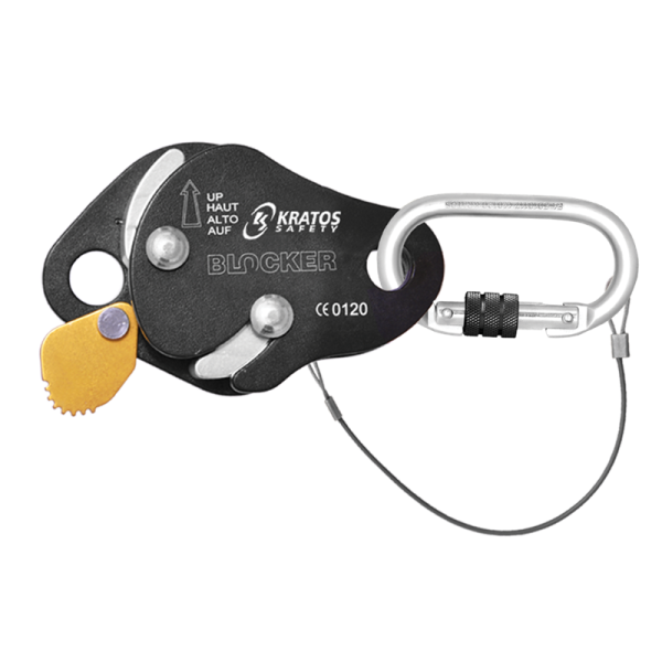 BLOCKER, Antichute compact coulissant sur corde tressée, multi-usage